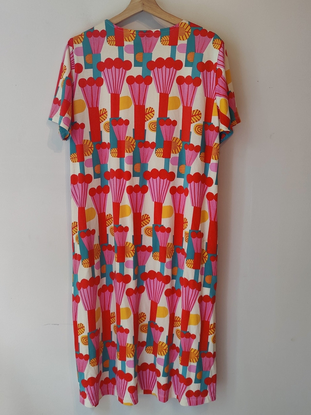 Uniqlo Marimekko Multi-Color Patterned Dress M
